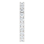 1.75ct 14k Diamond Eternity Band with Scalloped Style Shared Prongs