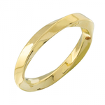 14k Yellow Gold Twist Ring