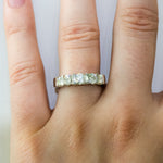 Platinum 5 Diamond Ring