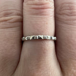 ESTATE Platinum Slim Stackable Band