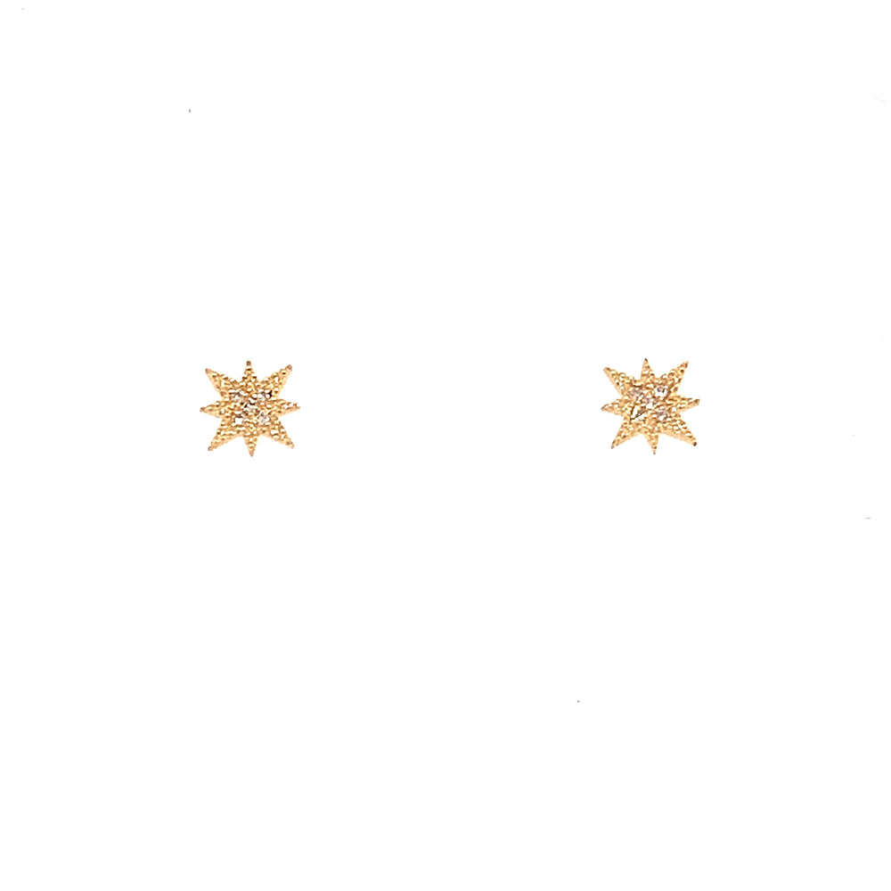 Starburst Diamond Studs