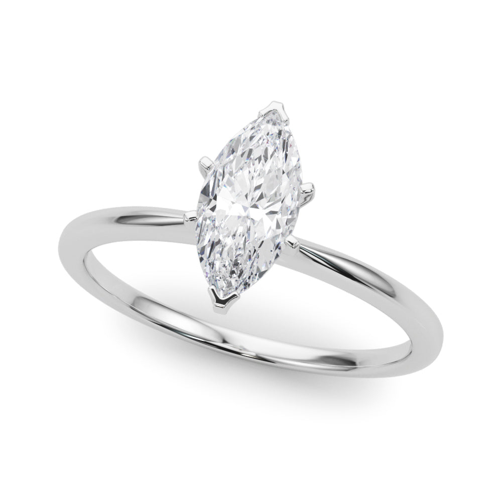 Madie: Marquise Cut Solitaire Ring
