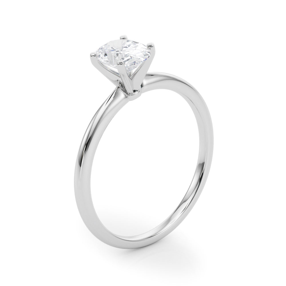 Madie: Oval Cut Solitaire Ring