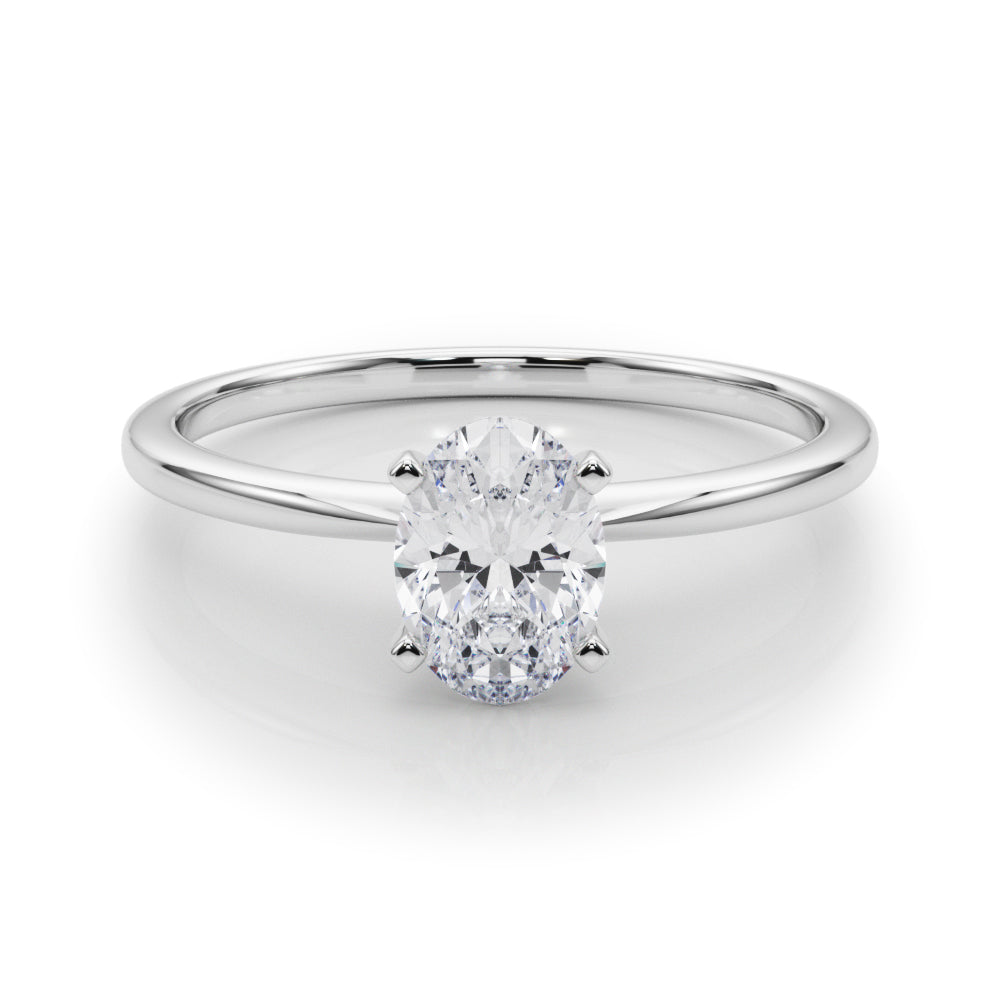 Madie: Oval Cut Solitaire Ring