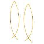 Curved Threader Earrings
