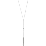 14K Gold Diamond by the Yard "Y" Necklace